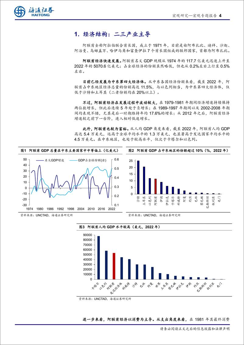 《新兴经济研究系列之八，阿联酋：多元化转型有何成果？-240317-海通证券-12页》 - 第4页预览图