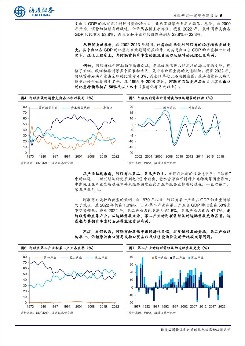 《新兴经济研究系列之八，阿联酋：多元化转型有何成果？-240317-海通证券-12页》 - 第5页预览图