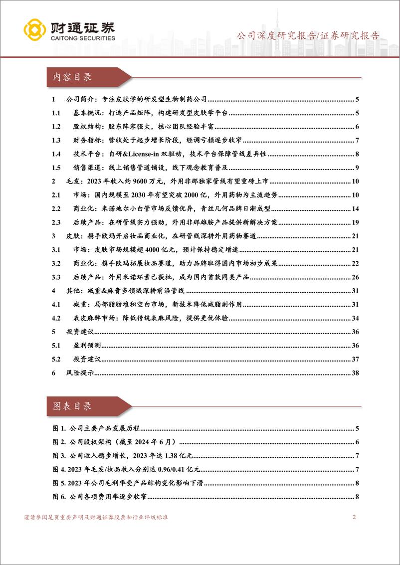 《科笛-B(2487.HK)消费%26研发双驱动，泛皮肤平台新星实力可期-241129-财通证券-40页》 - 第2页预览图