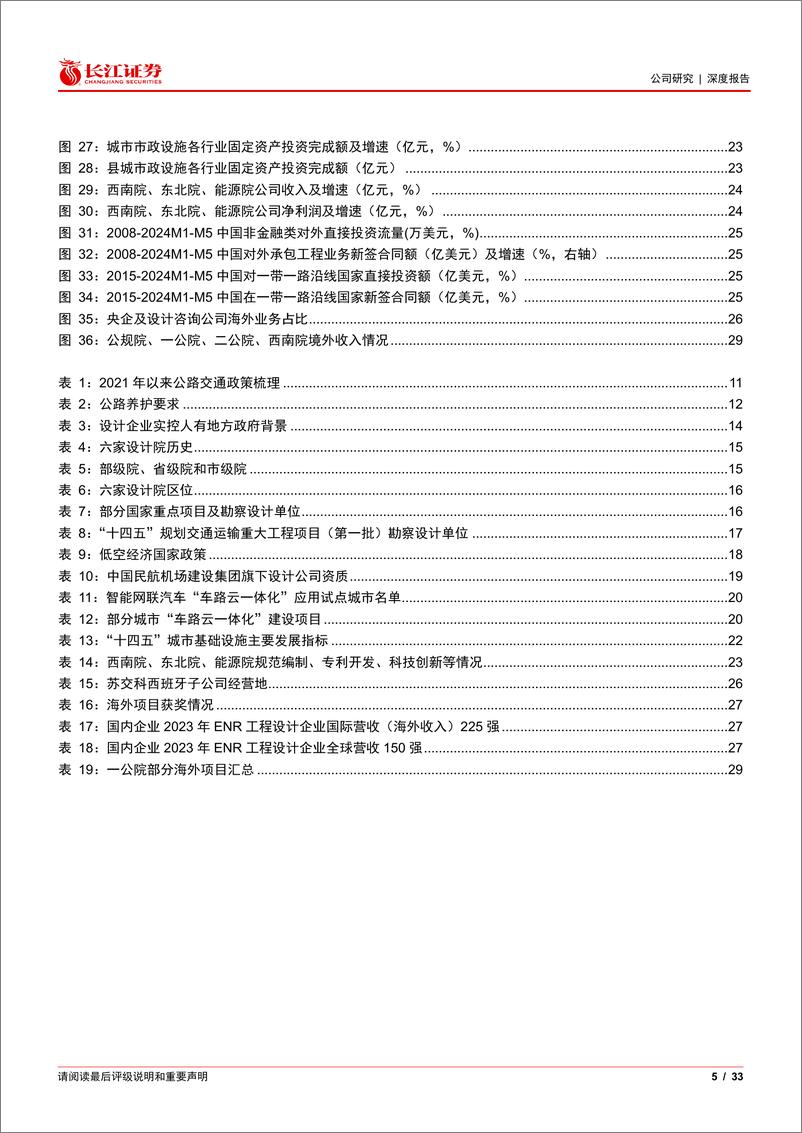 《中交设计(600720)央企综合设计龙头，新兴领域%2b海外拓展打开成长空间-240822-长江证券-33页》 - 第5页预览图