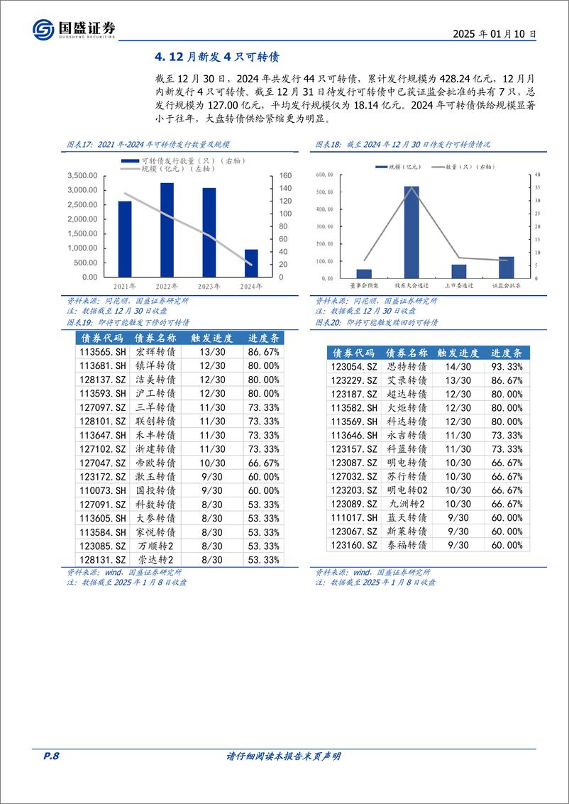 《转债策略月报：如何用转债防守-250110-国盛证券-10页》 - 第8页预览图