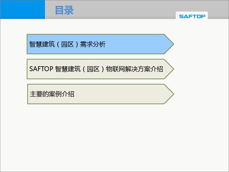 《SAFTOP智慧建筑解决方案》 - 第2页预览图