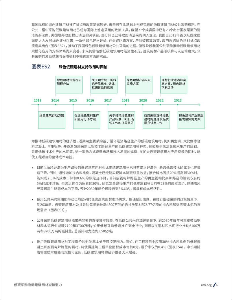 《2024年低碳采购撬动建筑用材减排潜力报告》 - 第6页预览图