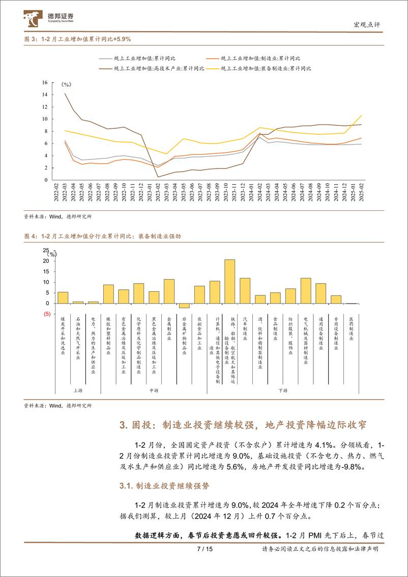 《2025年1-2月经济数据点评：制造立国，见龙在田-250318-德邦证券-15页》 - 第7页预览图