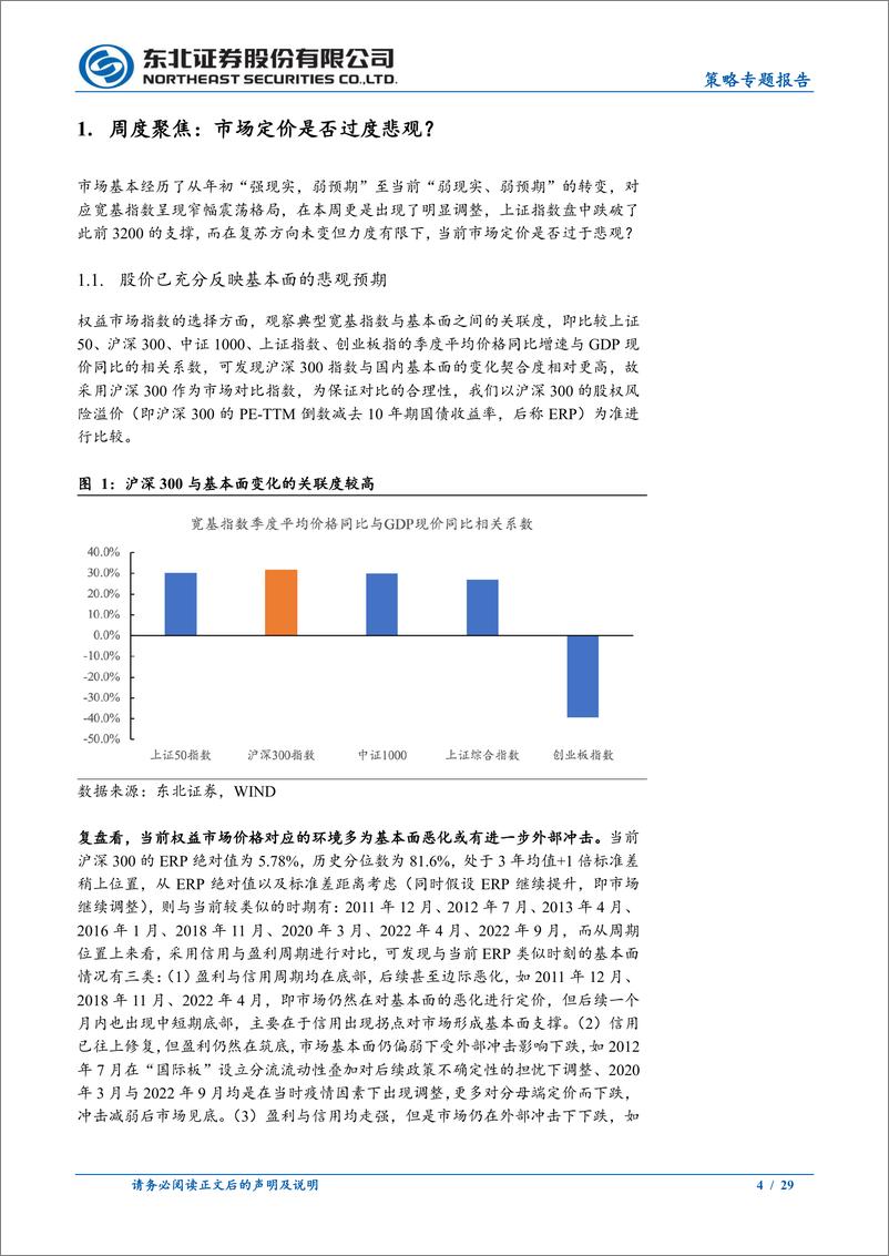 《策略专题报告：情绪悲观，短期见底-20230528-东北证券-29页》 - 第5页预览图