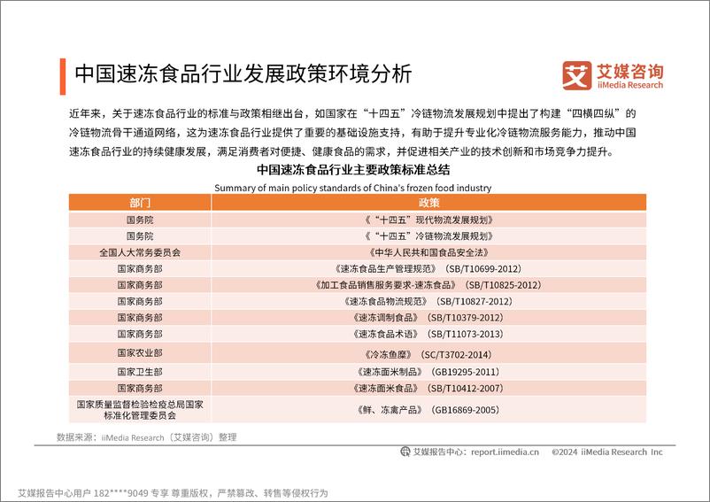 《艾媒咨询2024年中国速冻食品消费趋势洞察研究报告》 - 第7页预览图