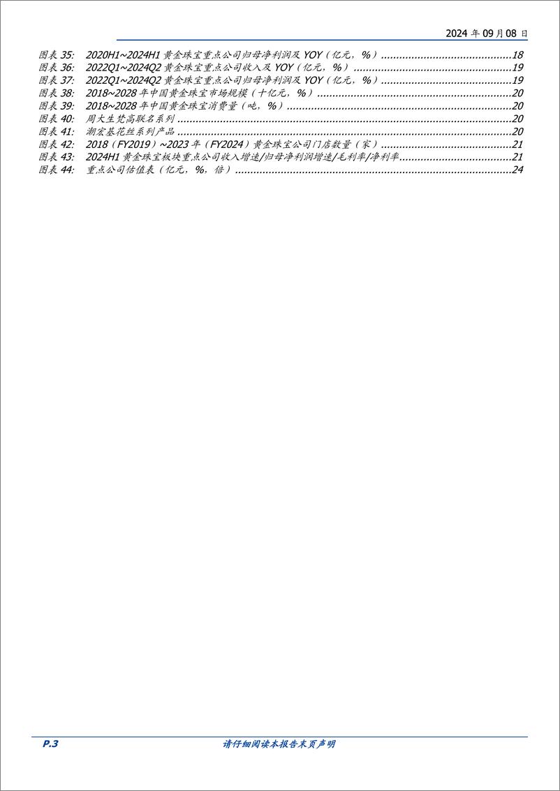 《纺织服饰行业2024H1总结：制造公司延续良好增长，品牌板块中运动表现领先-240908-国盛证券-26页》 - 第3页预览图