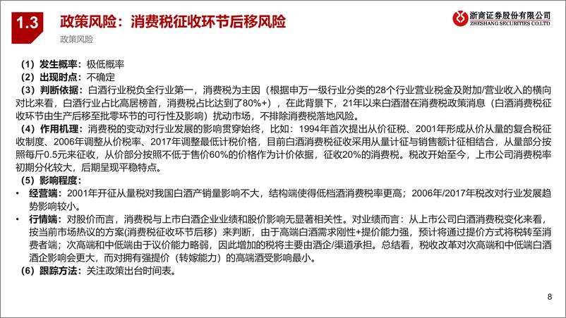 《年度策略报告姊妹篇：2023年白酒行业风险排雷手册》 - 第8页预览图