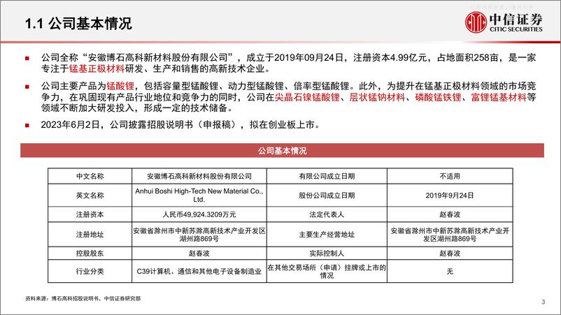 《中信证券-新能源汽车行业锂电池产业链专题报告：一张图看懂博石高科(A23095.SZ)-230606》 - 第3页预览图