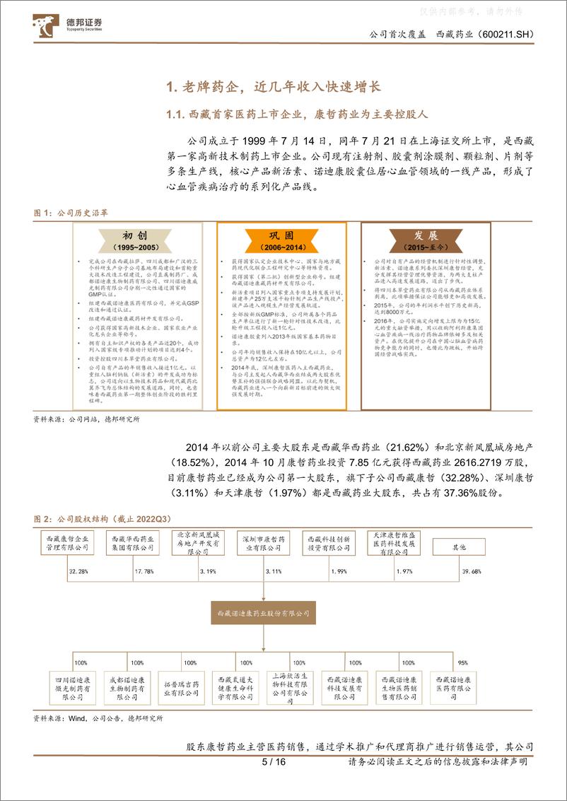 《德邦证券-西藏药业(600211)新活素快速放量，被低估的心衰生物药龙头-230224》 - 第5页预览图