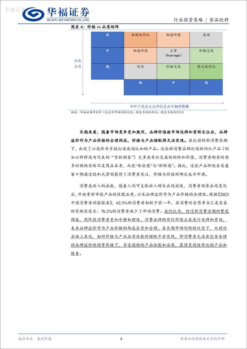 《华福证券-食品饮料2024年中期行业策略报告：新常态下新思路，栉风沐雨砥砺行》 - 第8页预览图