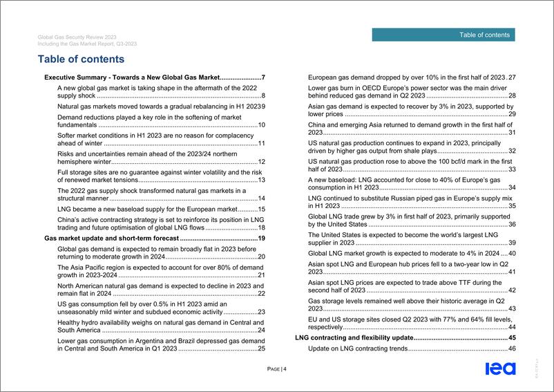 《国际能源署-2023年全球天然气安全审查（英）-2023.7-99页》 - 第5页预览图