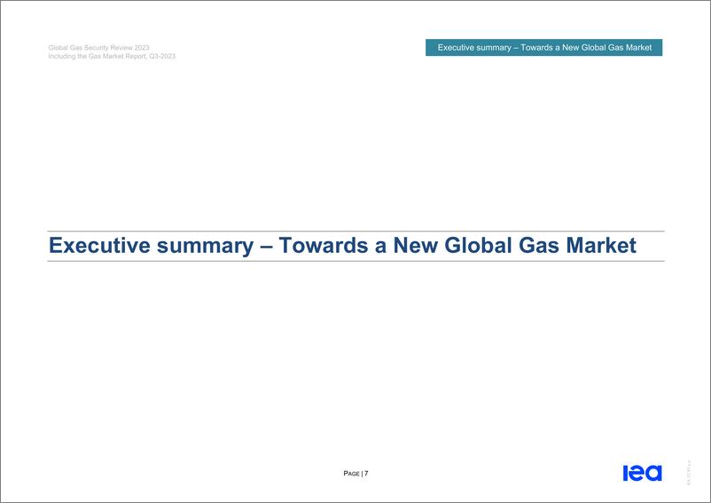 《国际能源署-2023年全球天然气安全审查（英）-2023.7-99页》 - 第8页预览图