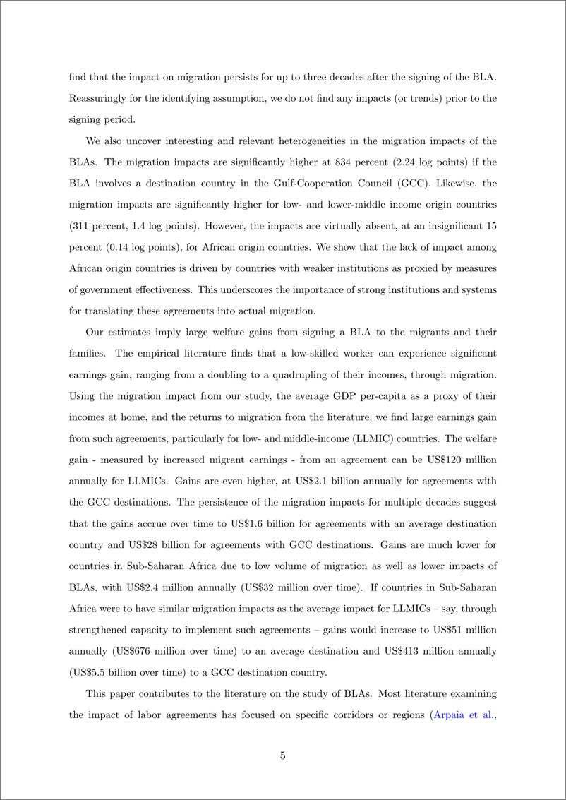 《世界银行-双边劳工协议会增加移民吗？1960年至2020年的全球证据（英）-2024.12-49页》 - 第7页预览图