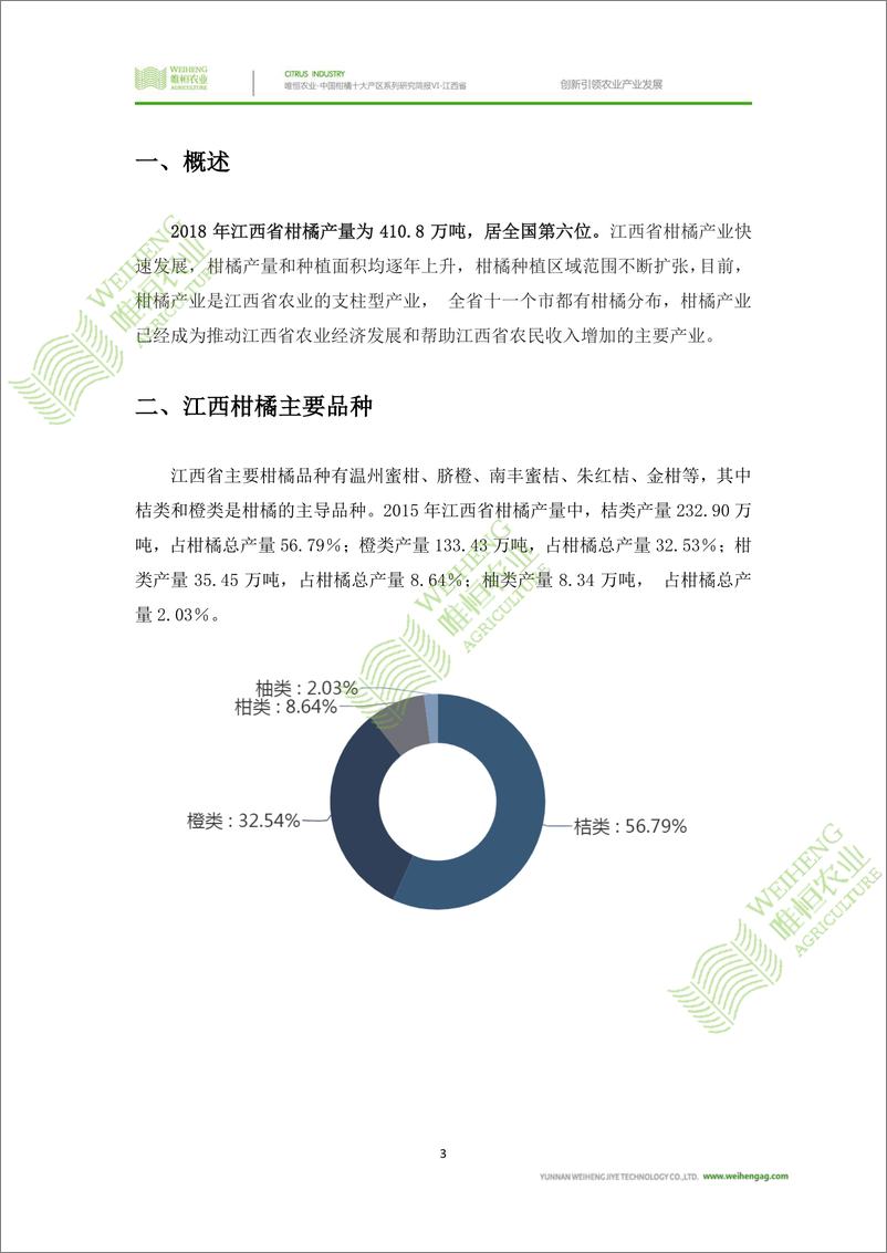 《农小蜂-中国柑橘十大产区系列研究简报（六）-江西省》 - 第4页预览图