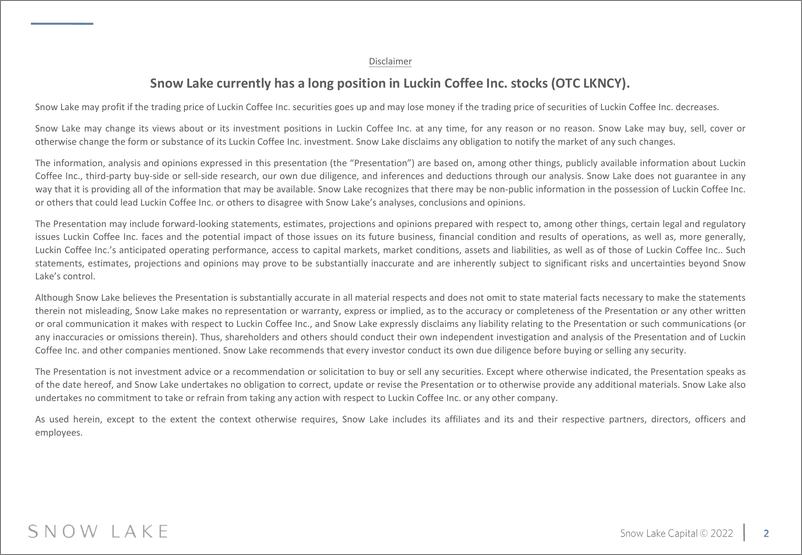 《瑞幸咖啡投资研究报告（英）-雪湖资本-2022.11-54页》 - 第3页预览图