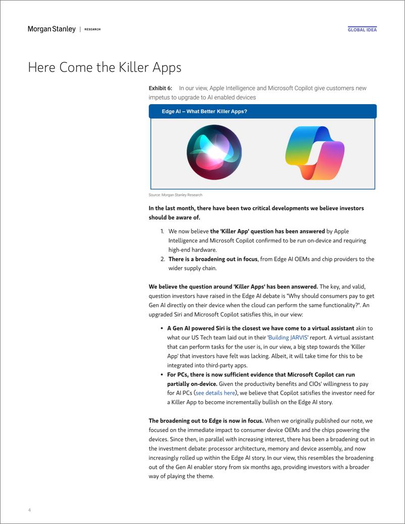 《Morgan Stanley-Thematics Edge AI The Catalyst We Needed-108829075》 - 第4页预览图