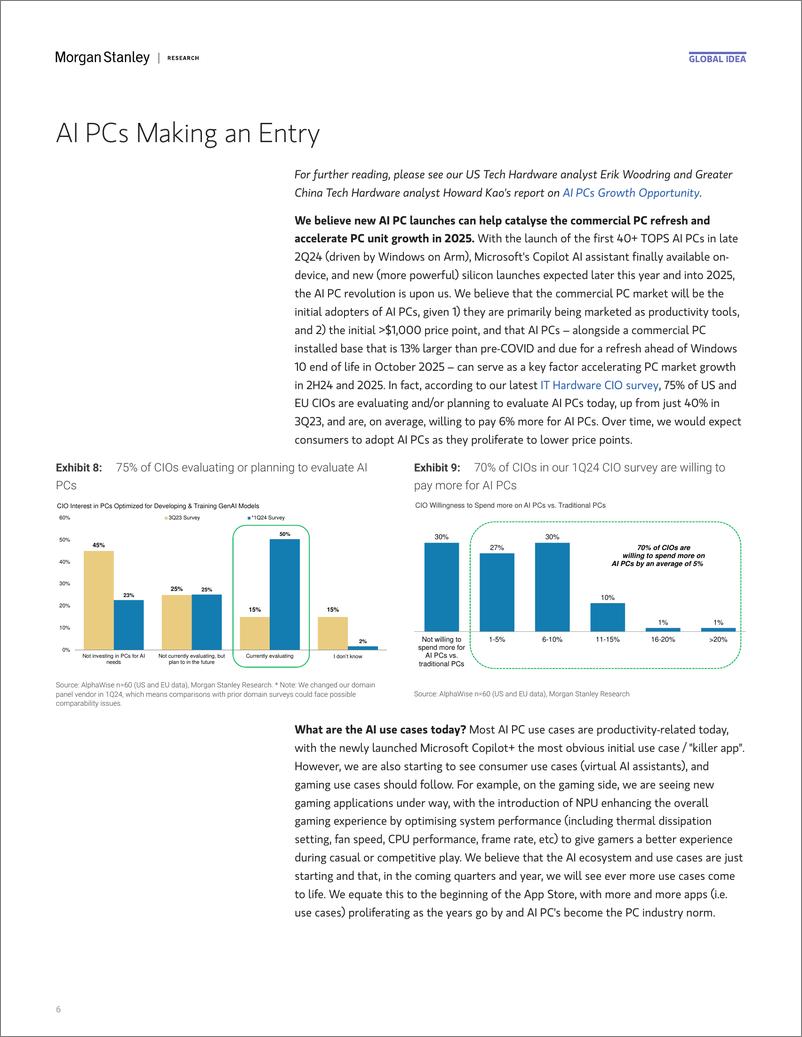 《Morgan Stanley-Thematics Edge AI The Catalyst We Needed-108829075》 - 第6页预览图