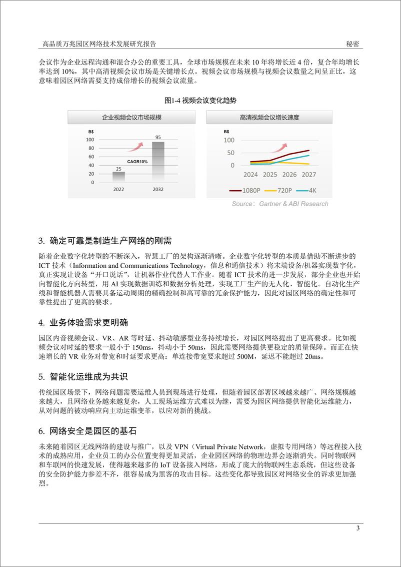 《2024年高品质万兆园区网络技术发展研究报告》 - 第7页预览图