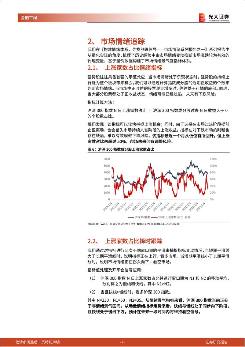 《金融工程量化月报：北向资金大幅加仓电子行业，机构调研组合超额显著-20230704-光大证券-18页》 - 第8页预览图