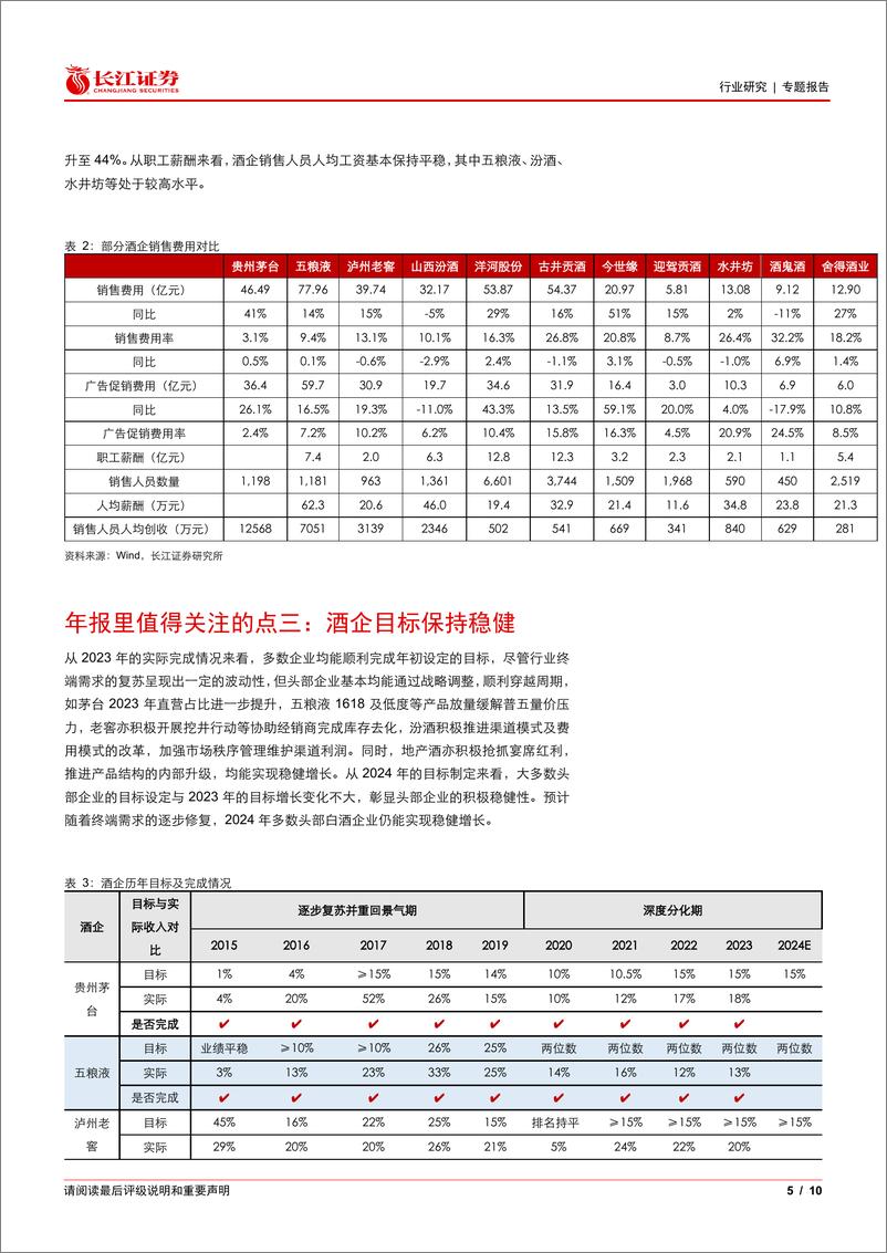 《食品、饮料与烟草行业饮酒思源系列(十八)：白酒年报里值得关注的点-240530-长江证券-10页》 - 第5页预览图