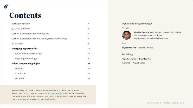 《PitchBook-2023年二季度碳排放技术报告（英）-2023-11页》 - 第3页预览图