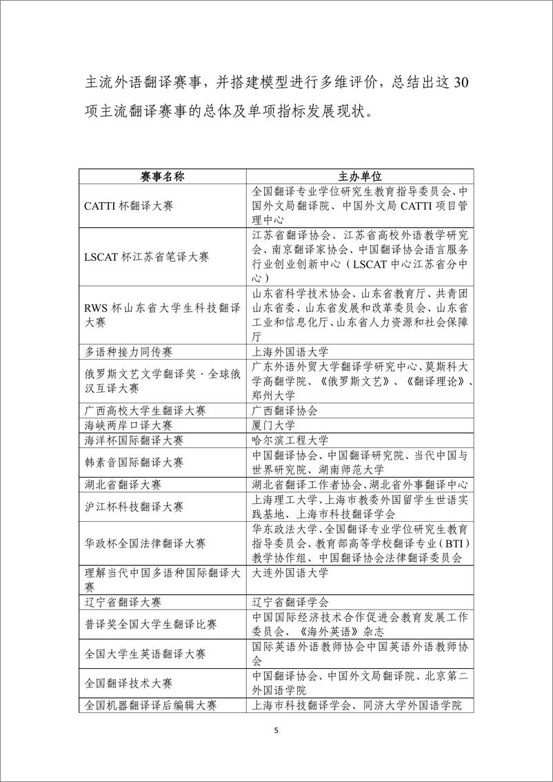 《中国外文局CATTI项目管理中心_2024年国内翻译赛事发展评估报告》 - 第7页预览图