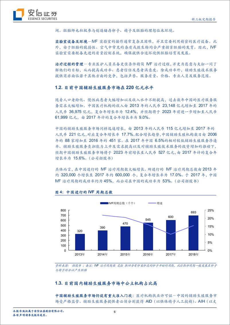 《新三板策略报告：辅助生殖公司锦欣生殖向港股递交招股书，2018前三季度盈利约2亿元-20190303-安信证券-20页》 - 第7页预览图