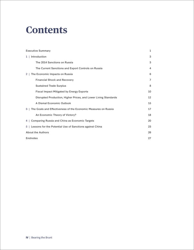 《国际战略研究中心-制裁对俄罗斯经济的影响和对中国实施制裁的教训（英）-2023.2-43页》 - 第6页预览图