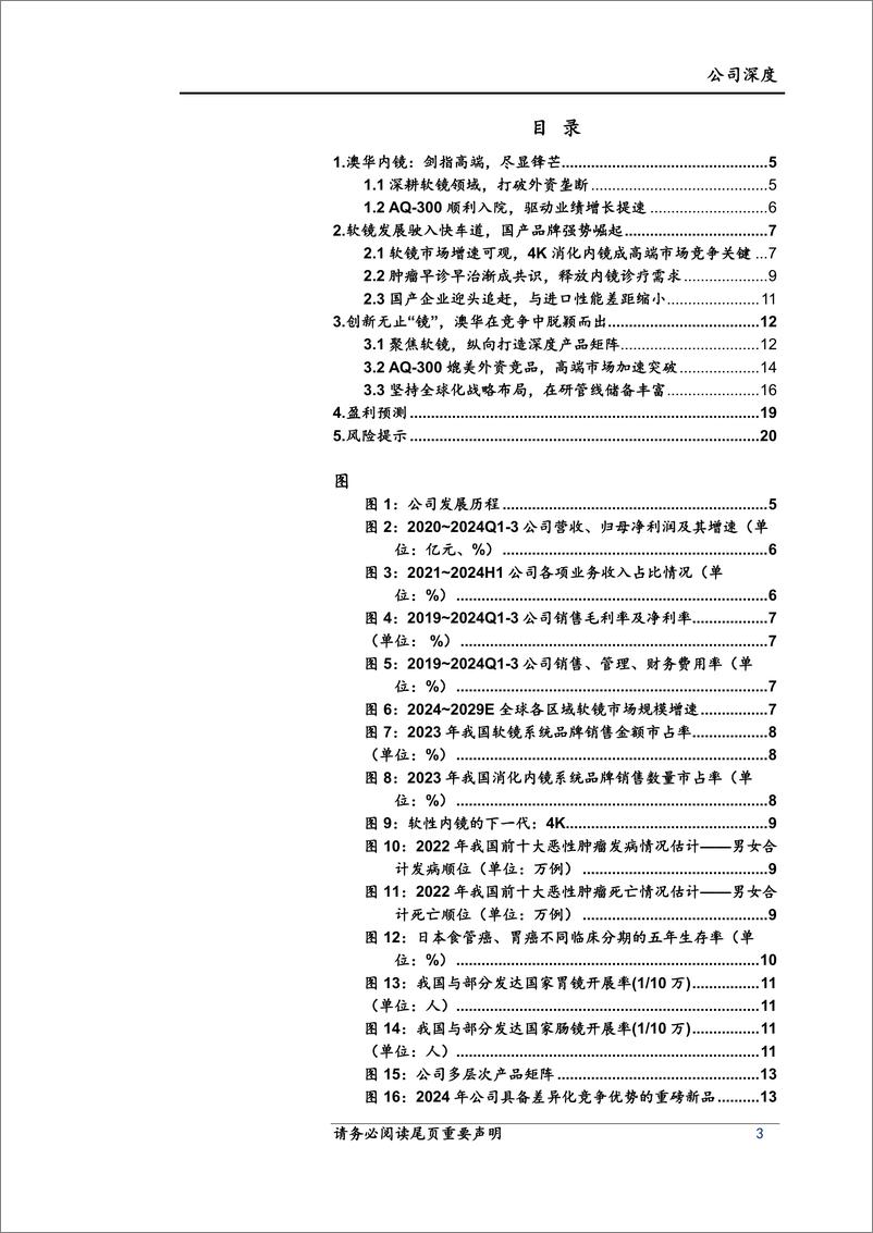 《澳华内镜(688212)深度报告：创新无止“镜”，国产软镜龙头势不可挡-241120-上海证券-22页》 - 第3页预览图