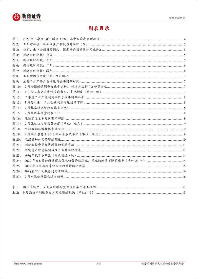 《9月经济数据：维持全年经济增长呈现“耐克型”走势的判断-20221024-浙商证券-17页》 - 第4页预览图