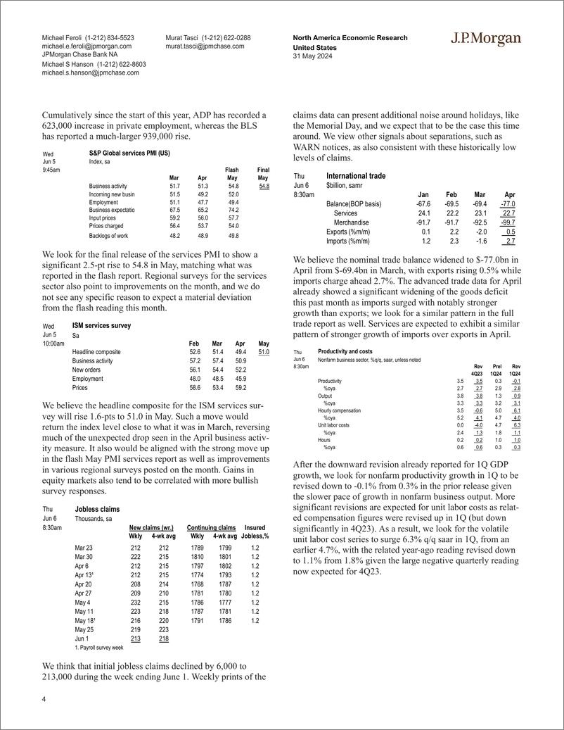 《JPMorgan Econ  FI-United States-108470678》 - 第4页预览图