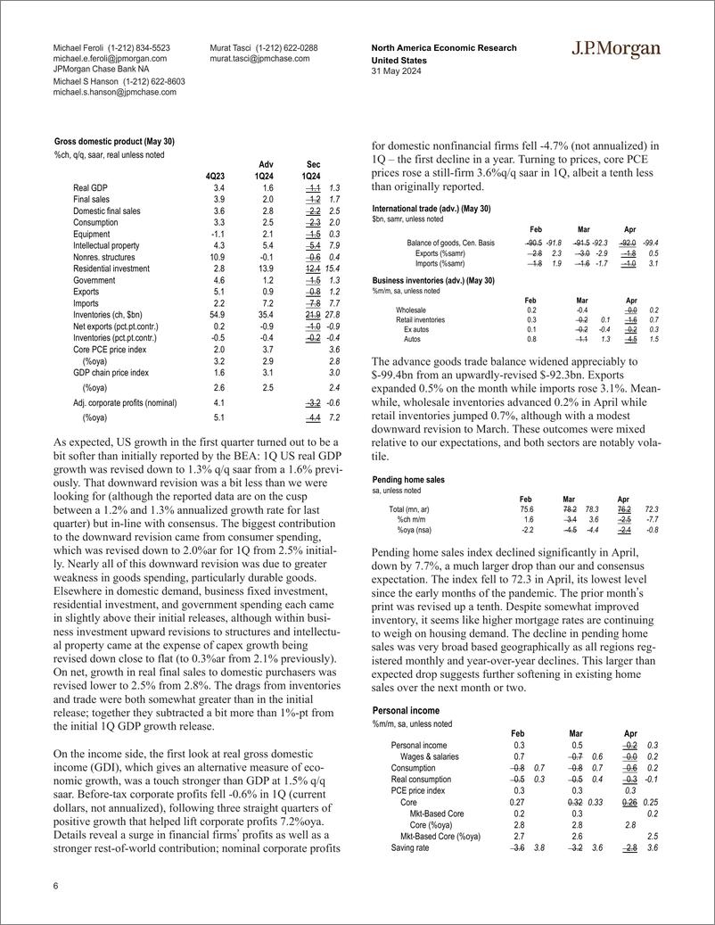 《JPMorgan Econ  FI-United States-108470678》 - 第6页预览图