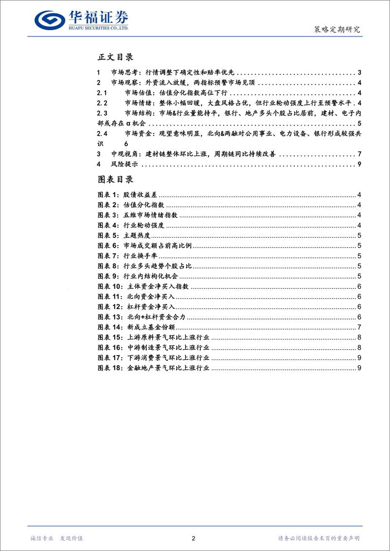 《策略定期研究：确定性和赔率优先-240525-华福证券-10页》 - 第2页预览图