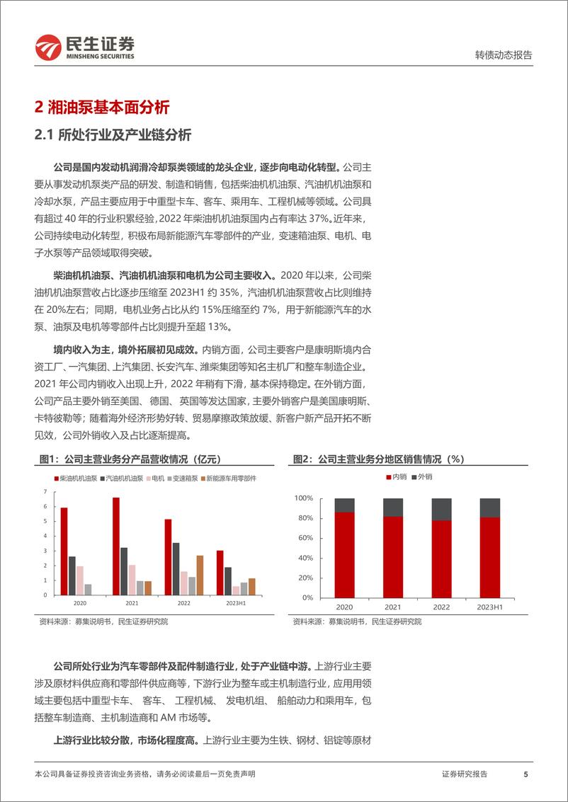 《可转债打新系列-湘泵转债：国内发动机润滑冷却泵龙头-240331-民生证券-14页》 - 第5页预览图