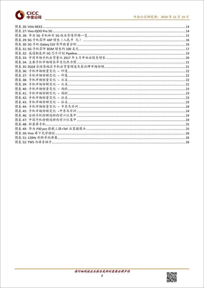 《科技硬件行业2020年手机品牌展望：5G手机销量预计会多大？-20191219-中金公司-29页》 - 第4页预览图