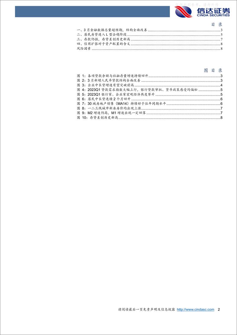 《信达证券-宏观研究专题报告：当信用扩张遇上存款扩张-230412》 - 第2页预览图