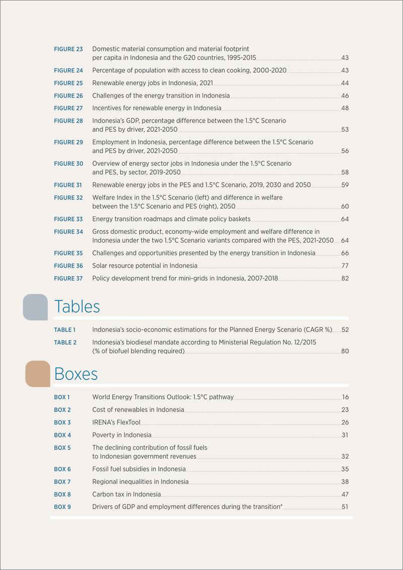 《IRENA-能源转型的社会经济足迹：印度尼西亚（英）-2023.1-84页》 - 第6页预览图