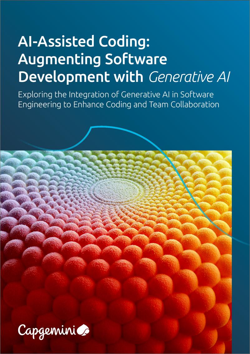 《Capgemini-观点：增强软件团队：如何从生成式人工智能中获得最大帮助（英）-2024-16页》 - 第1页预览图