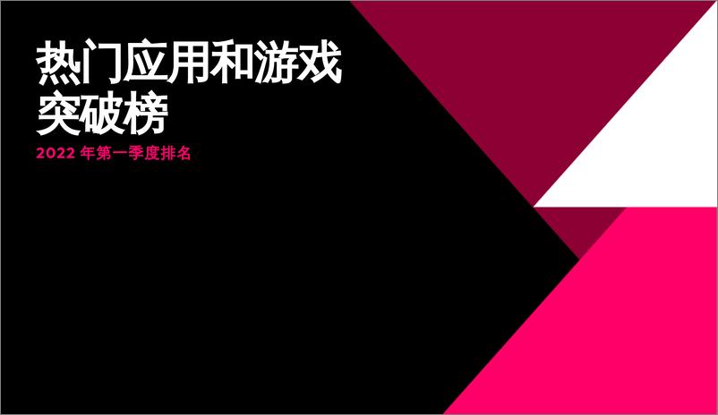 《App Annie-热门应用和游戏2022 年第一季度市场指数排名-11页》 - 第7页预览图