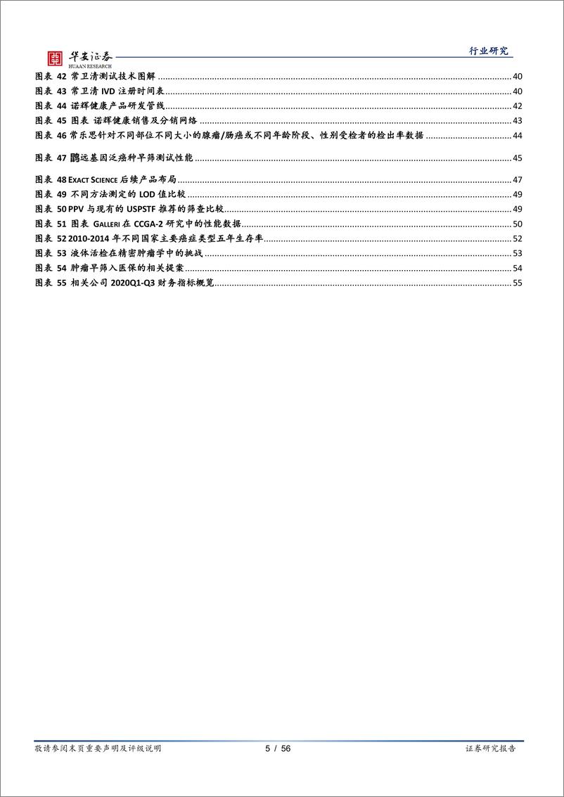 《医疗器械行业深度报告：技术推广双轮驱动，肿瘤早筛驶入发展快车道-20210226-华安证券-56页》 - 第5页预览图