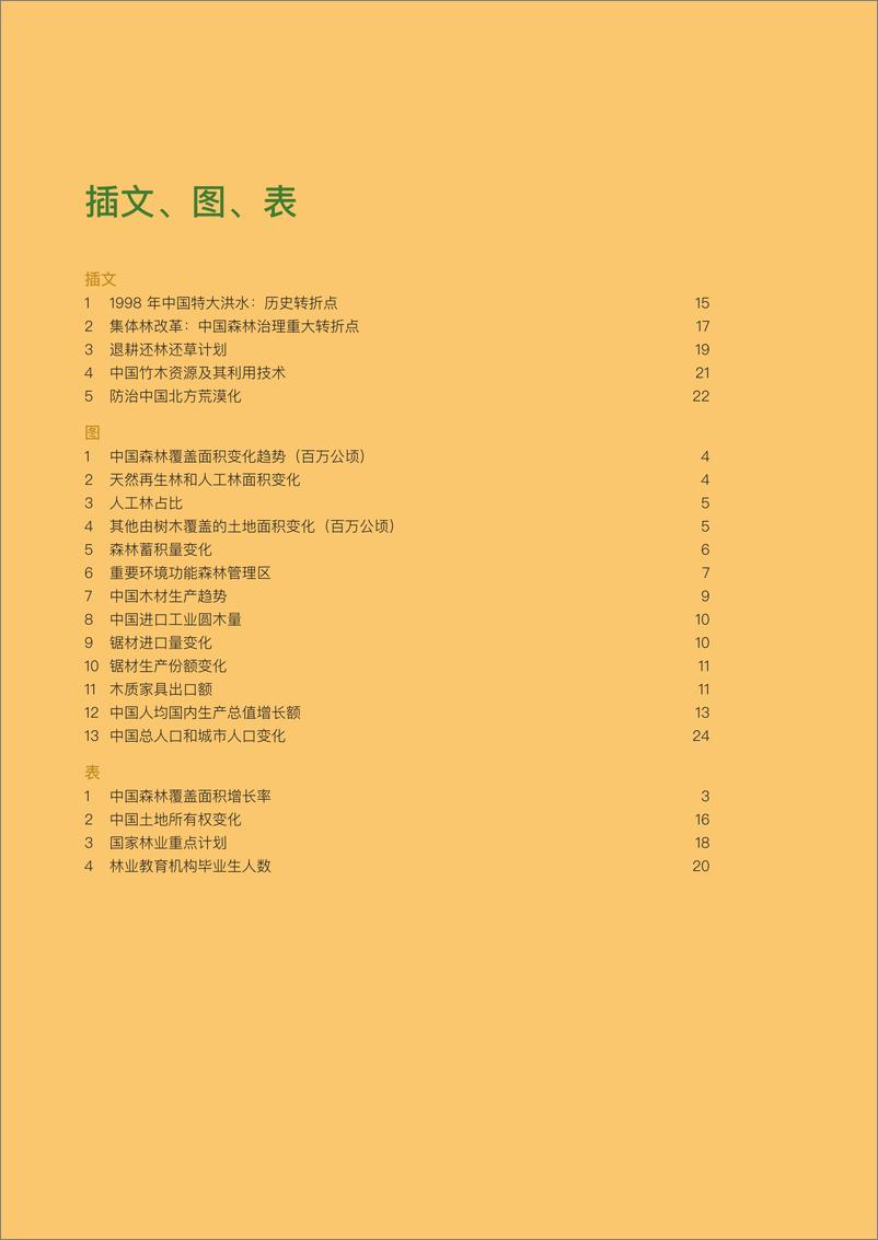 《社会、经济与森 中国正在进行的森林转型及经验教训》 - 第7页预览图