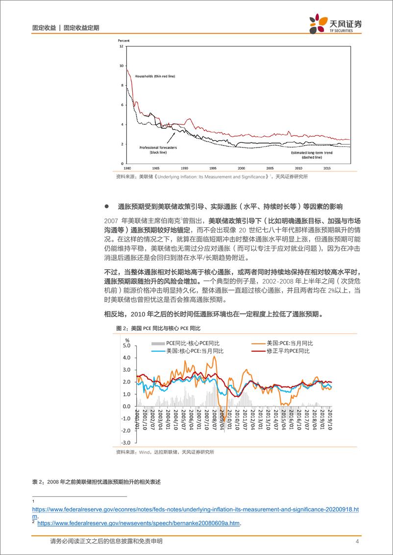 《通胀专题：美联储，什么是央行眼中的通胀？-20210223-天风证券-13页》 - 第4页预览图