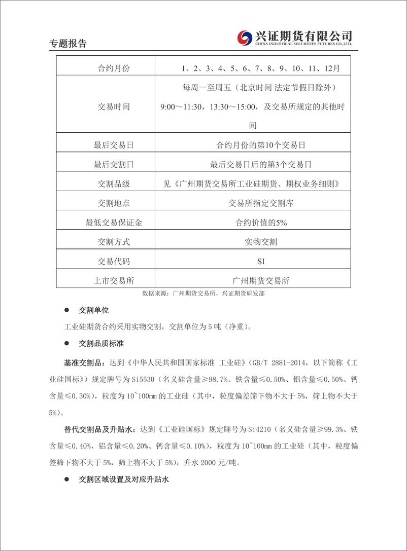 《工业硅专题报告：工业硅期货交割业务专题报告-20230719-兴证期货-19页》 - 第6页预览图