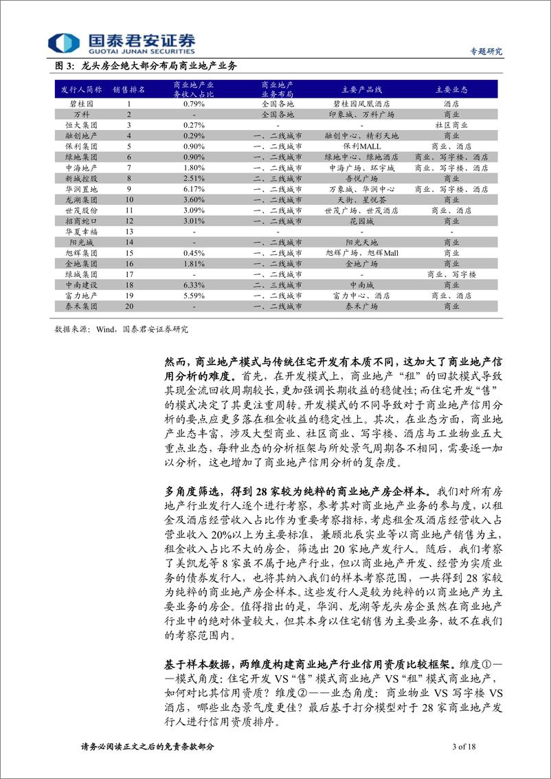 《地产债系列思考之五：轻重之辩，商业地产信用分析框架初探-20190415-国泰君安-18页》 - 第4页预览图