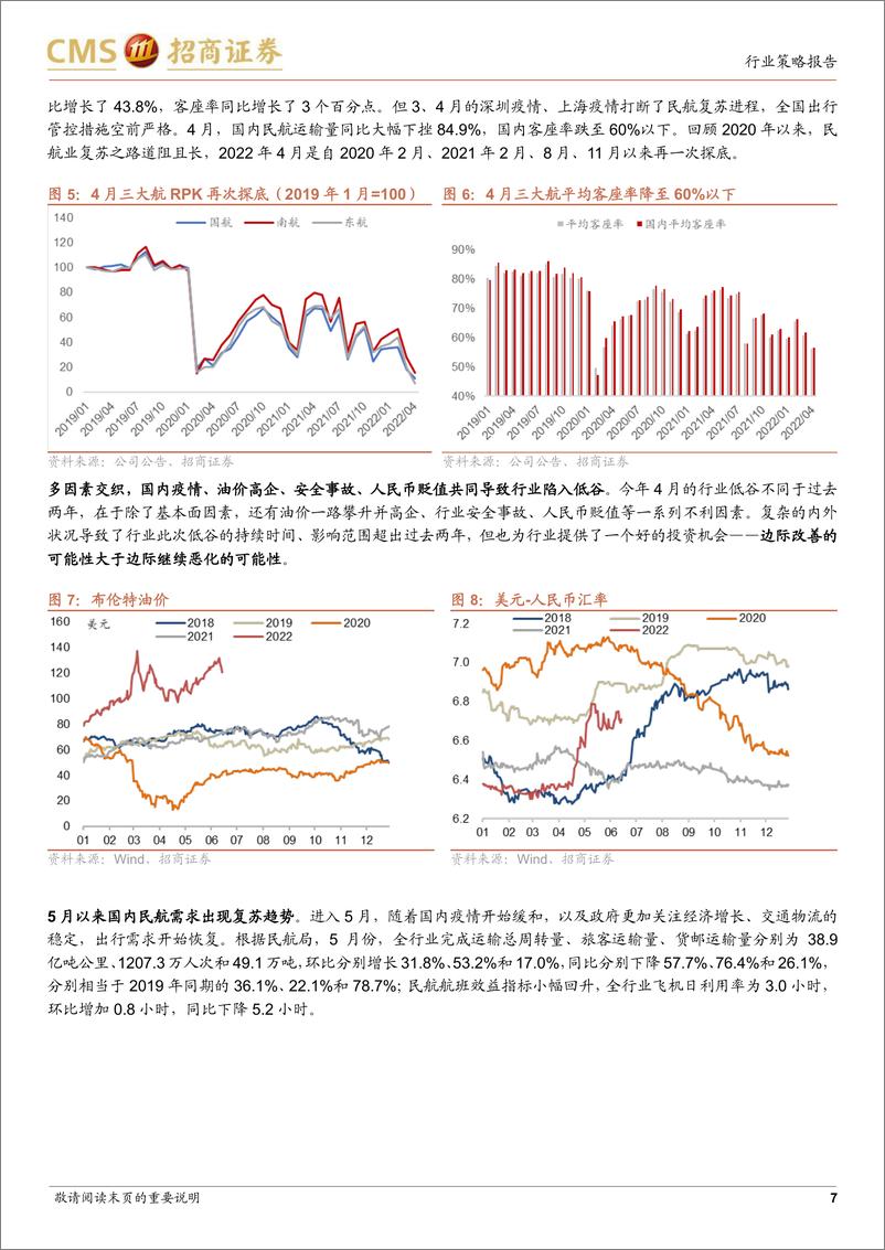 《交通运输行业2022年中期策略报告：复苏进行时，开启新篇章-20220627-招商证券-29页》 - 第8页预览图