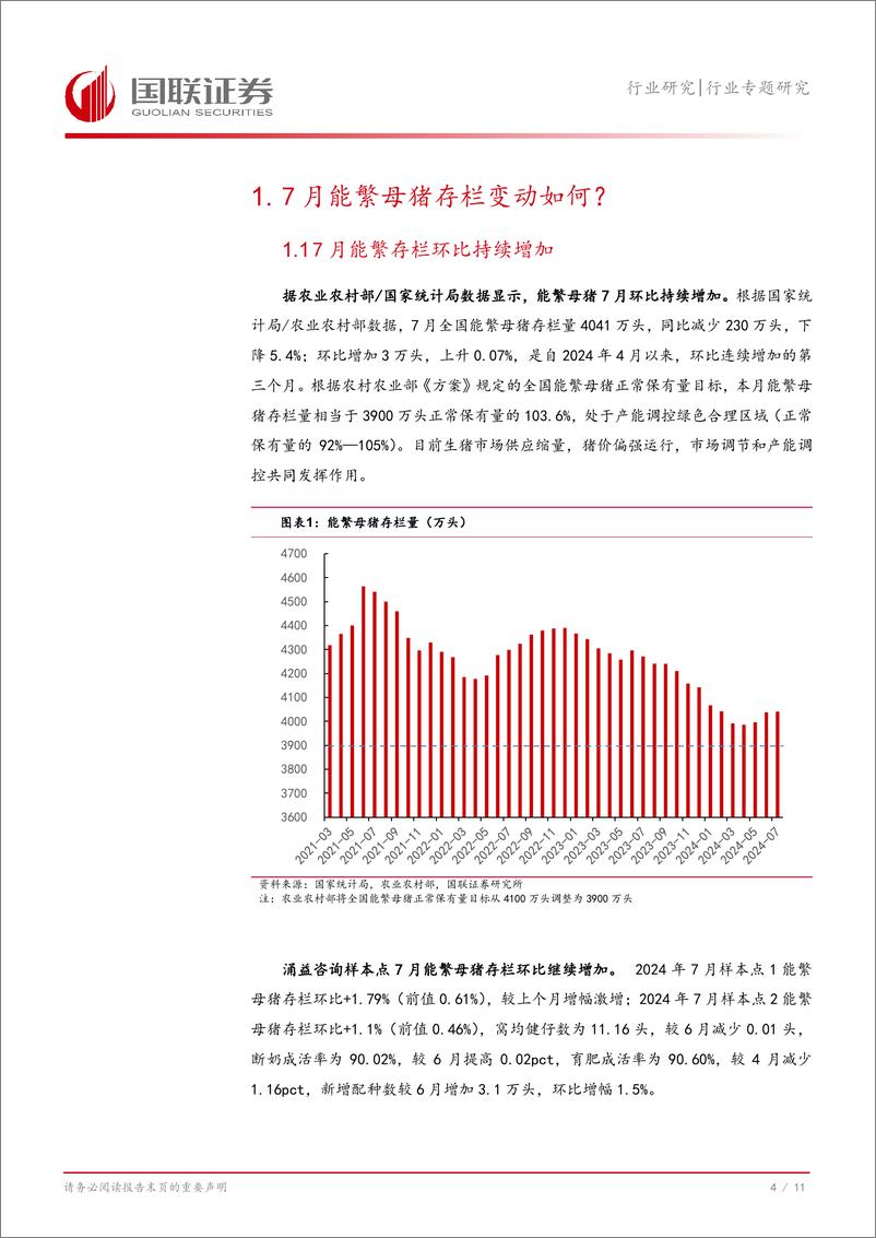 《农林牧渔行业专题研究：如何看待7月生猪产能数据？-240828-国联证券-12页》 - 第5页预览图