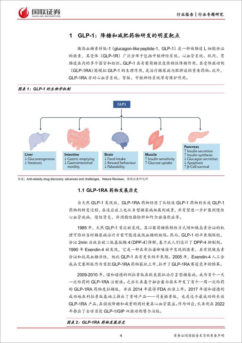 《医药生物行业：降糖减肥双线开花，GL1RA开启成长新周期-20230621-国联证券-26页》 - 第5页预览图