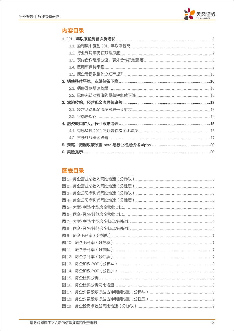 《房地产行业开发2021年报综述：缩表促出清，格局迎优化-20220505-天风证券-21页》 - 第3页预览图