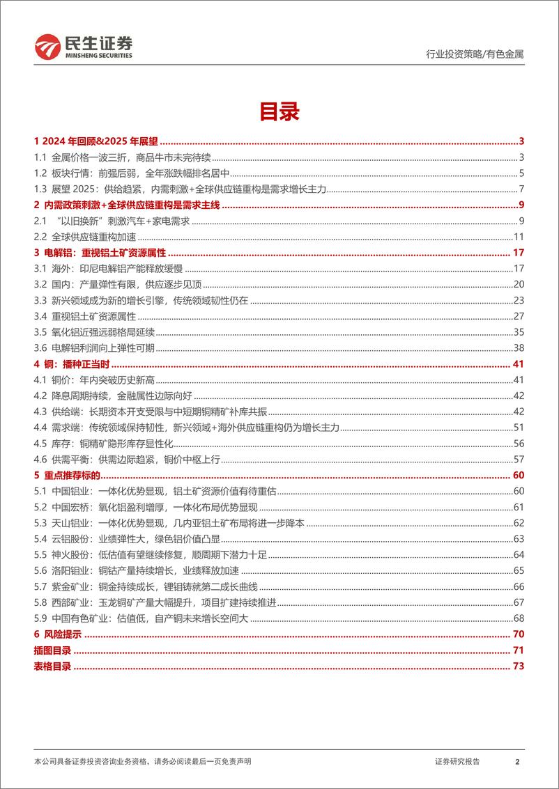 《金属行业2025年度投资策略系列报告之工业金属篇_金石难摧_乾坤不易》 - 第2页预览图